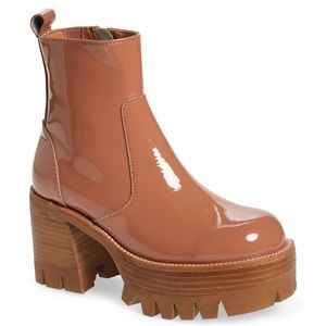 Jeffrey Campbell Tan Ankle Boots